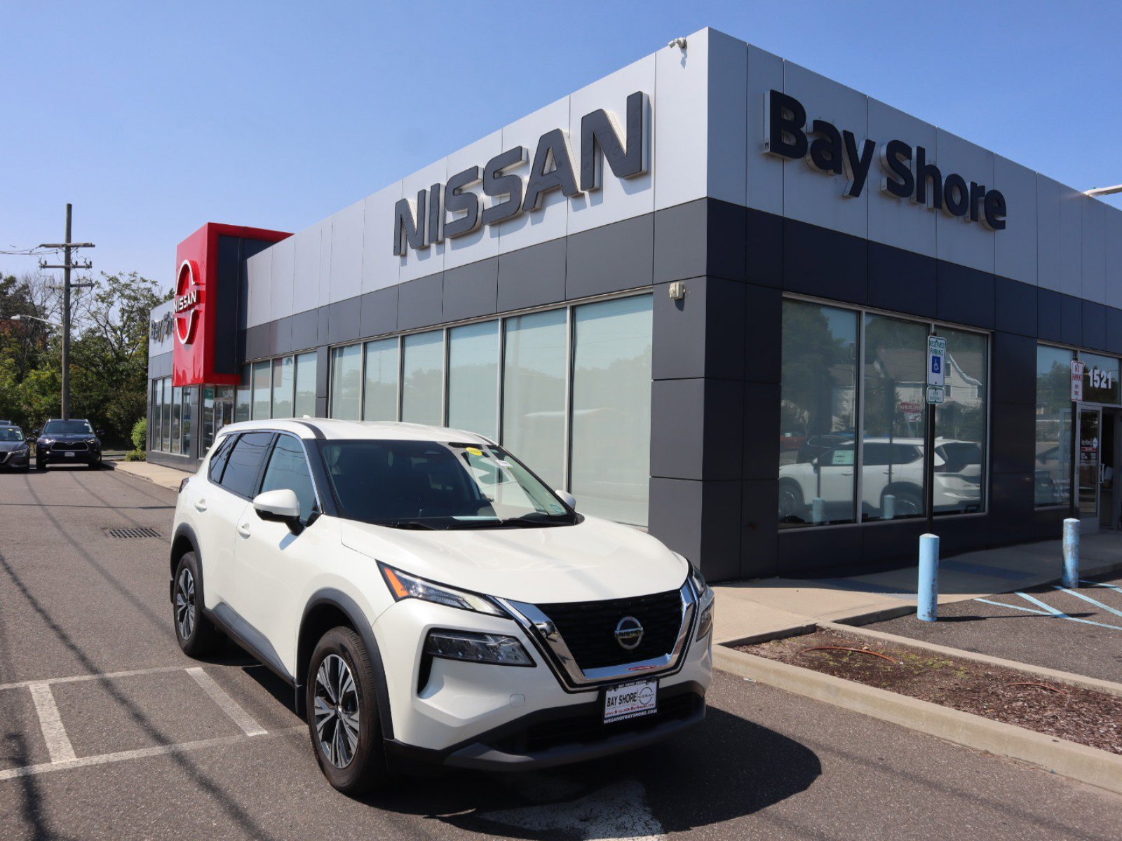 Certified 2021 Nissan Rogue SV with VIN 5N1AT3BB9MC801473 for sale in Bay Shore, NY