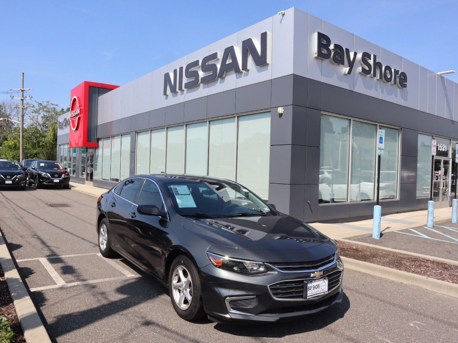 Used 2017 Chevrolet Malibu 1LS with VIN 1G1ZB5ST8HF122841 for sale in Bay Shore, NY