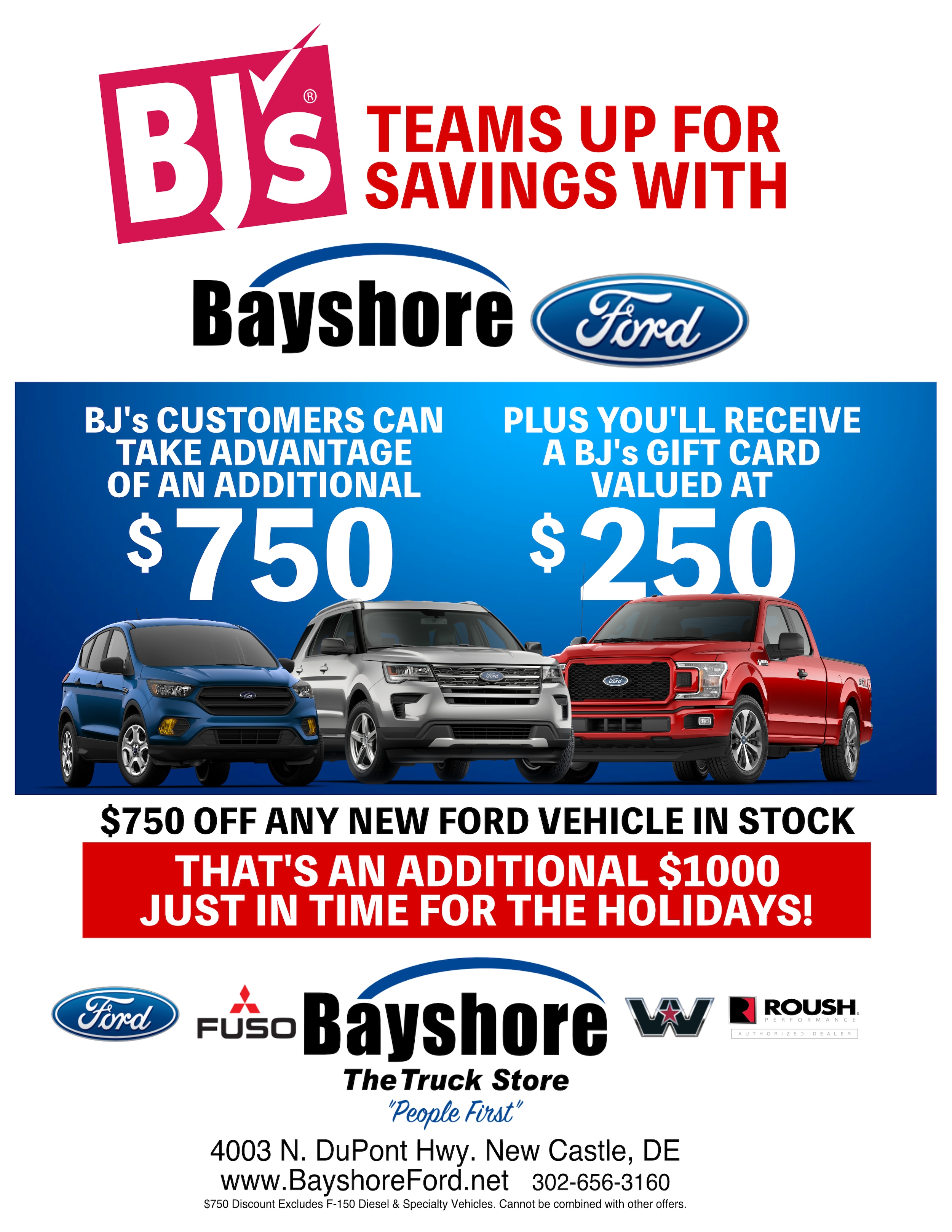 BJ's Auto Program Bayshore Ford Truck Sales