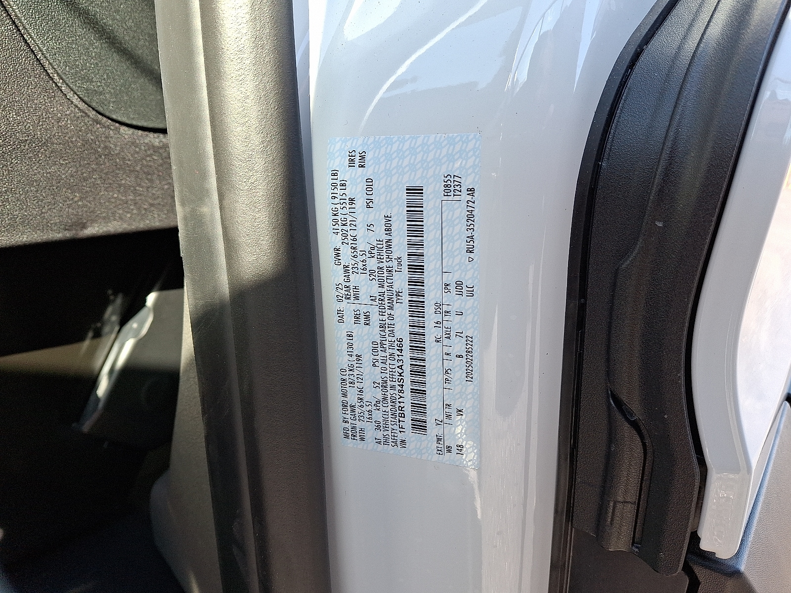 2025 Ford Transit Van Base - Photo 14