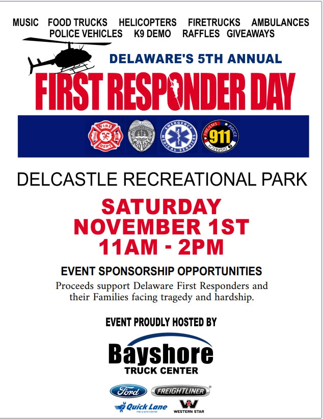 Delaware First Responder Day | Bayshore Ford Truck Sales