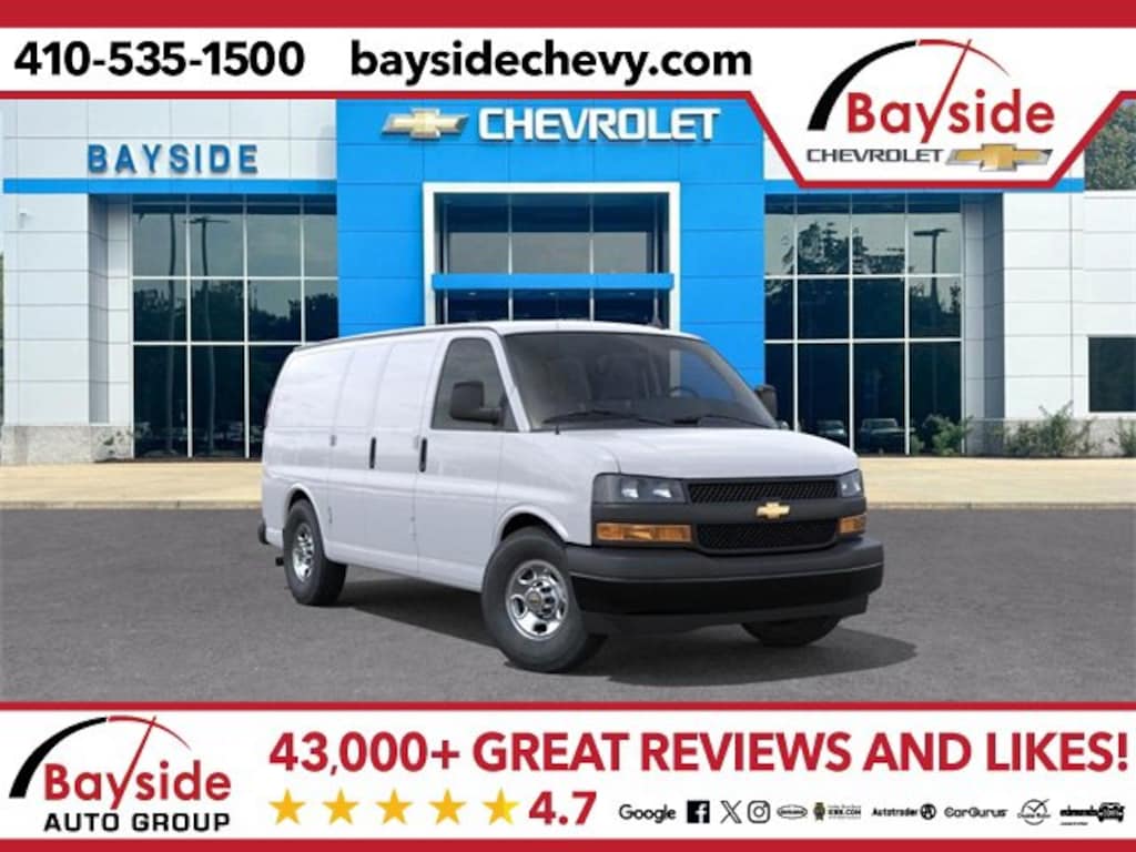 New 2025 Chevrolet Express Cargo 2500 WT Van