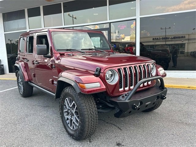 Certified 2021 Jeep Wrangler Unlimited Sahara 4XE with VIN 1C4JJXP62MW660337 for sale in Annapolis, MD