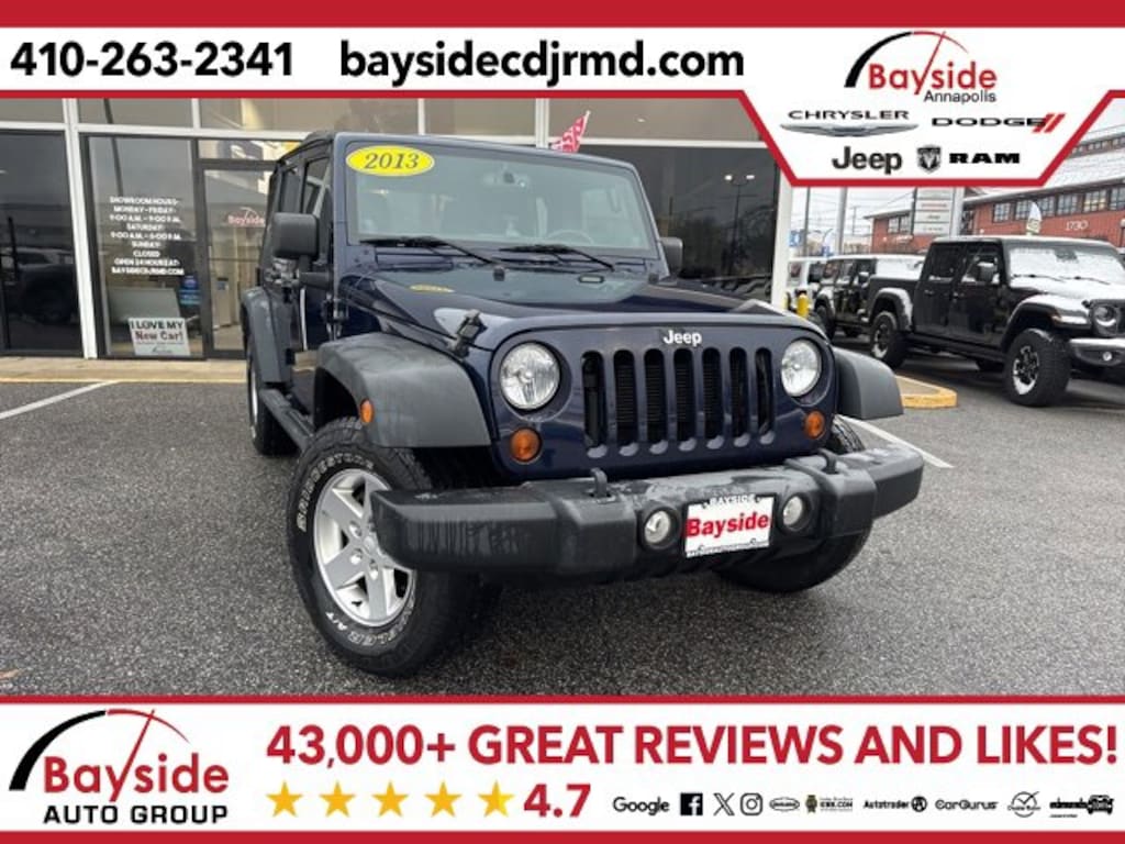 Used 2013 Jeep Wrangler Unlimited Sport SUV