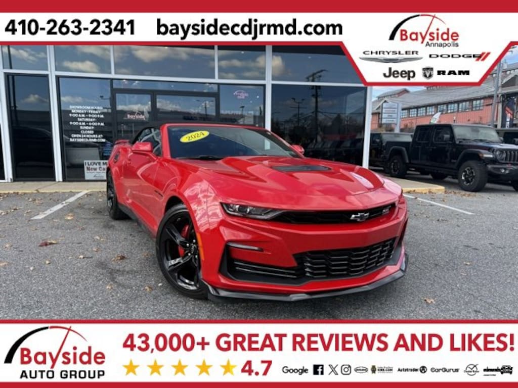 Used 2024 Chevrolet Camaro Convertible