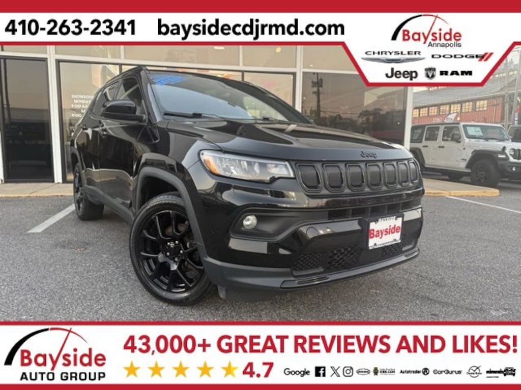 Used 2022 Jeep Compass Latitude SUV