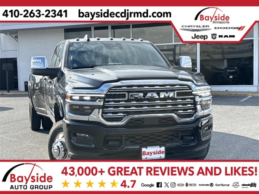 New 2026 Ram 3500 LIMITED CREW CAB 4X4 8' BOX Pickup