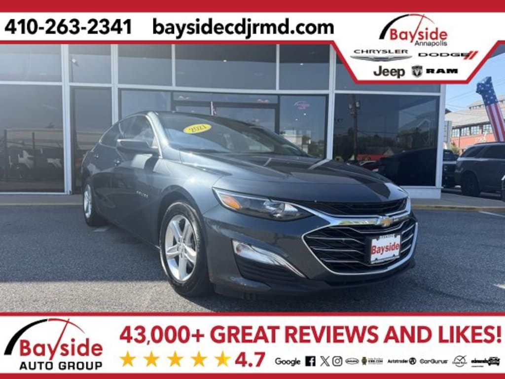 Used 2021 Chevrolet Malibu LS w/1LS Sedan