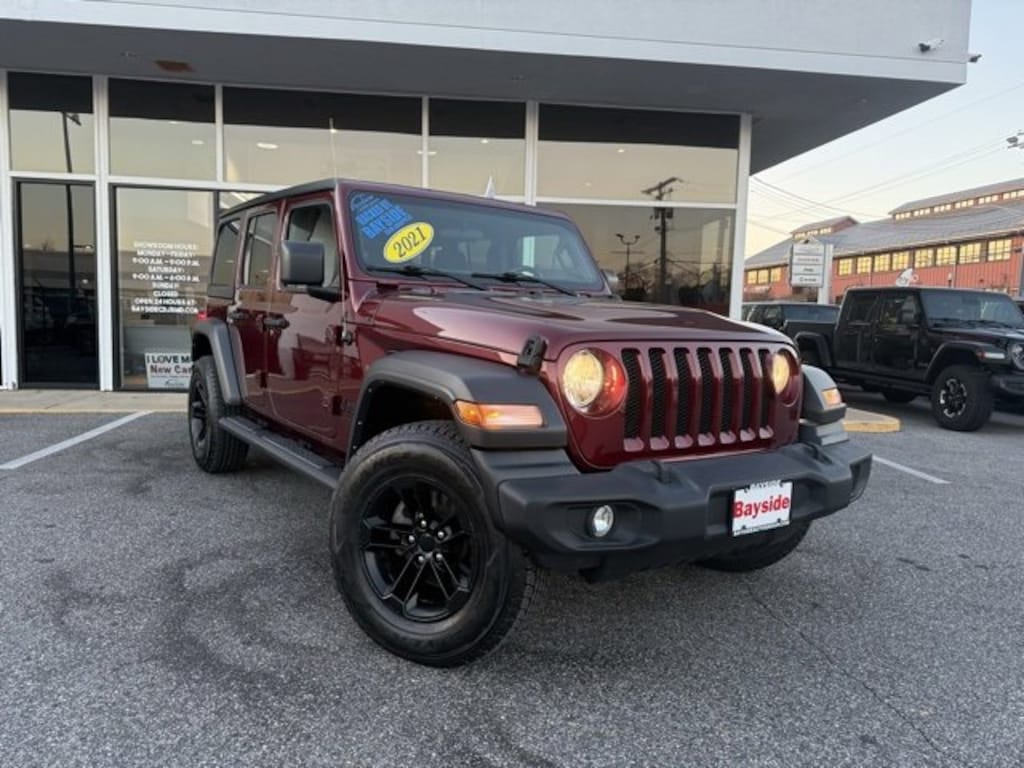 Used 2021 Jeep Wrangler Unlimited Sport SUV