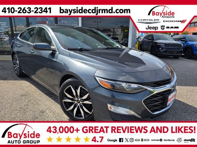 Used 2020 Chevrolet Malibu RS with VIN 1G1ZG5ST5LF155662 for sale in Annapolis, MD