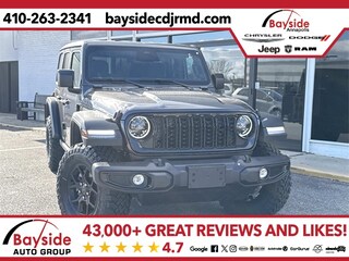 2026 Jeep Wrangler 4-DOOR WILLYS Sport Utility