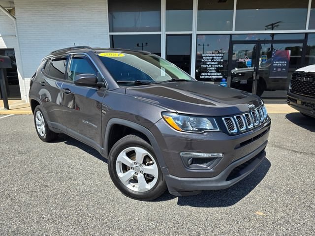 Used 2021 Jeep Compass Latitude with VIN 3C4NJDBB8MT500084 for sale in Annapolis, MD