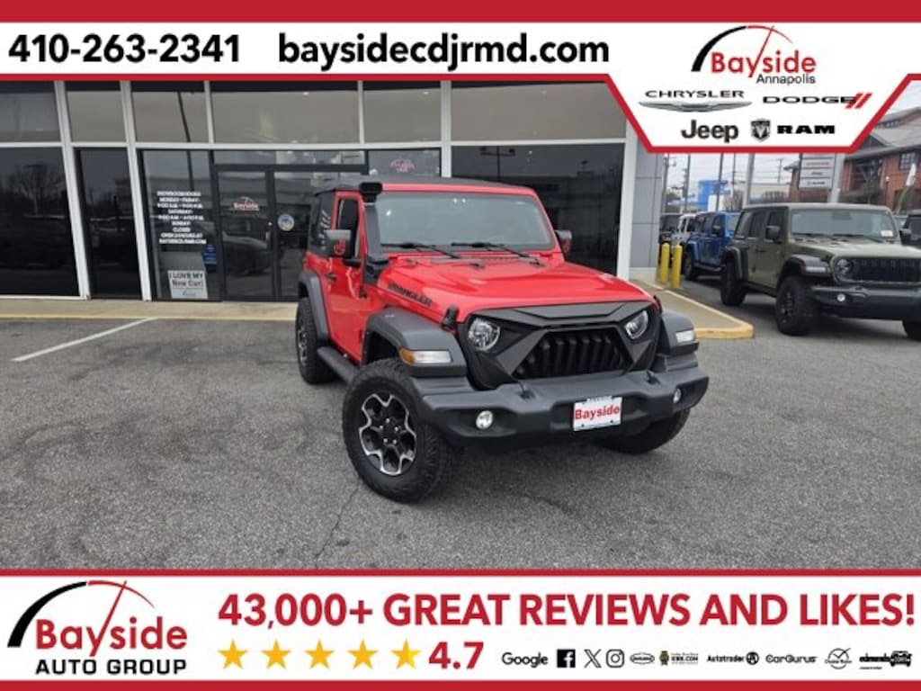 Used 2021 Jeep Wrangler Sport SUV