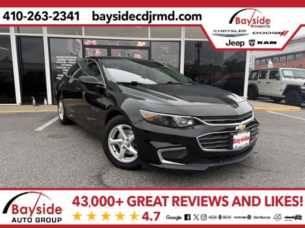 Used 2016 Chevrolet Malibu LS w/1LS Sedan