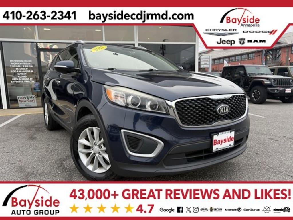 Used 2017 Kia Sorento 3.3L LX SUV