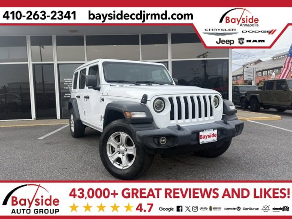 Used 2020 Jeep Wrangler Unlimited Sport SUV