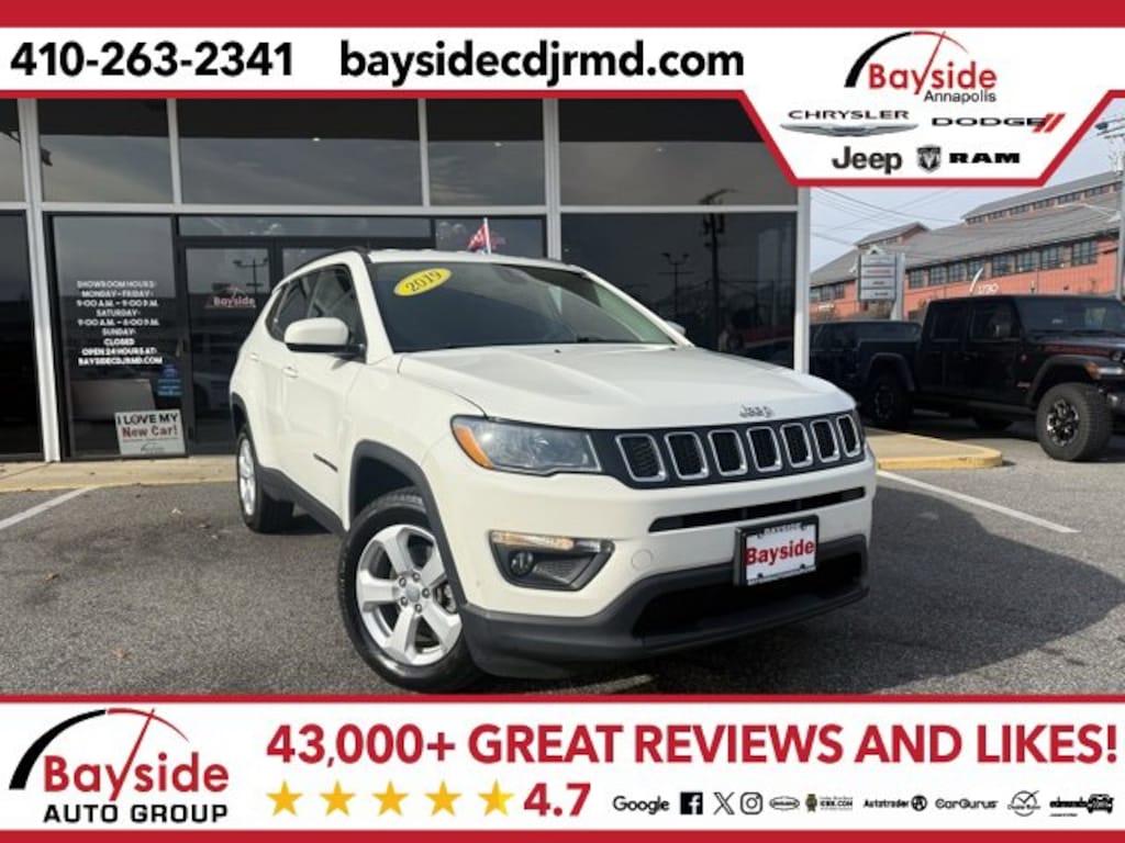 Used 2019 Jeep Compass Latitude 4x4 SUV