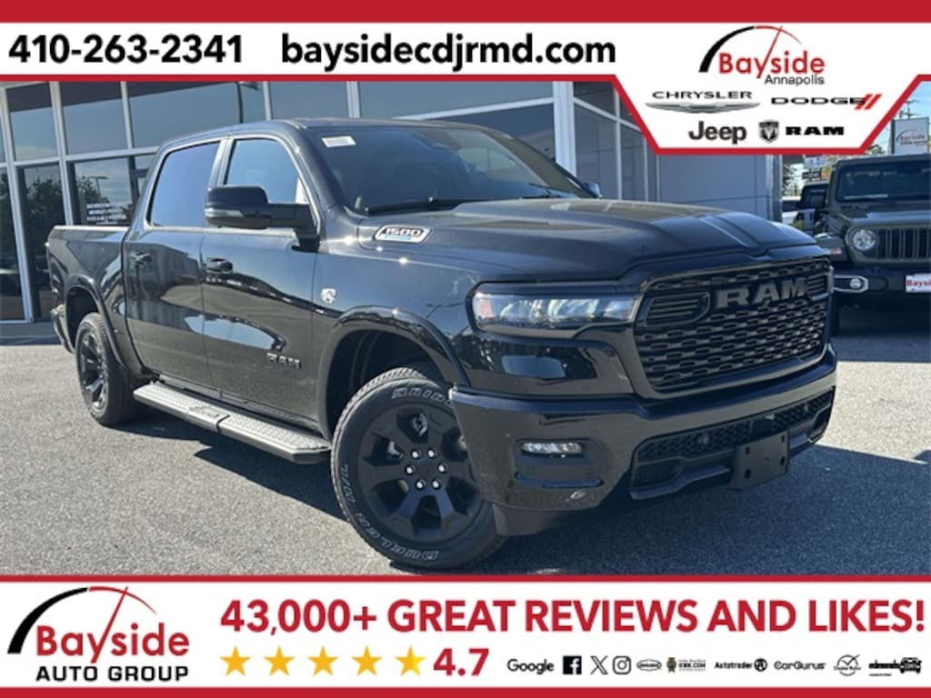 New 2026 Ram 1500 BIG HORN CREW CAB 4X4 5'7 BOX Pickup