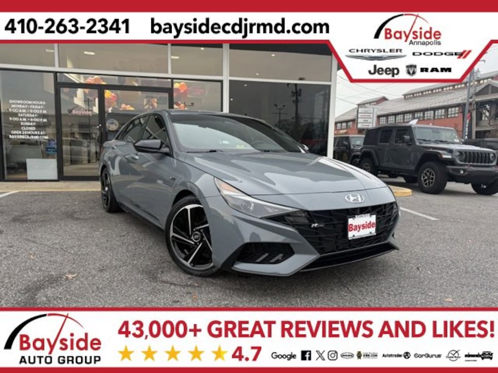 Used 2021 Hyundai Elantra N-Line Sedan