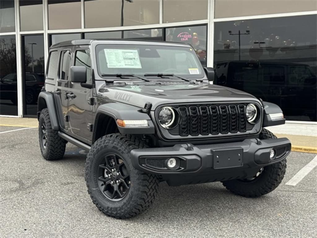 New 2026 Jeep Wrangler 4-DOOR WILLYS Sport Utility