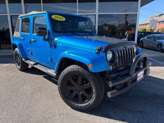 Used 2014 Jeep Wrangler Unlimited Sahara with VIN 1C4BJWEG3EL254774 for sale in Annapolis, MD