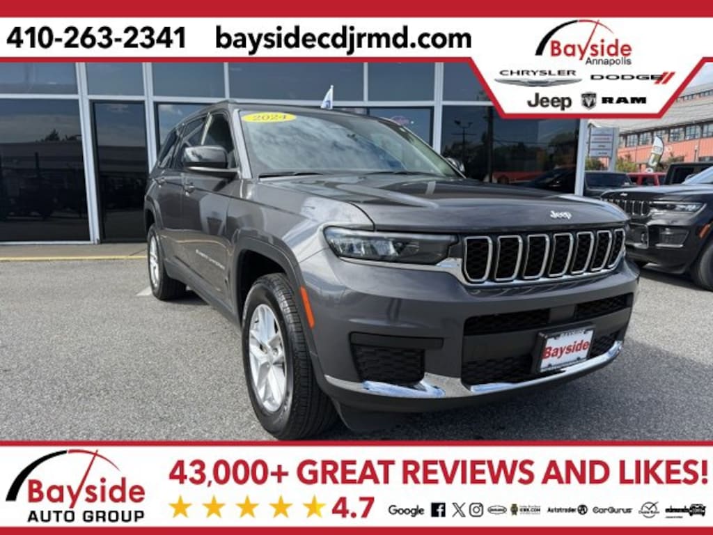 Certified 2024 Jeep Grand Cherokee L Laredo SUV