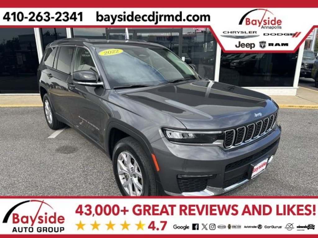Used 2022 Jeep New Grand Cherokee Limited SUV