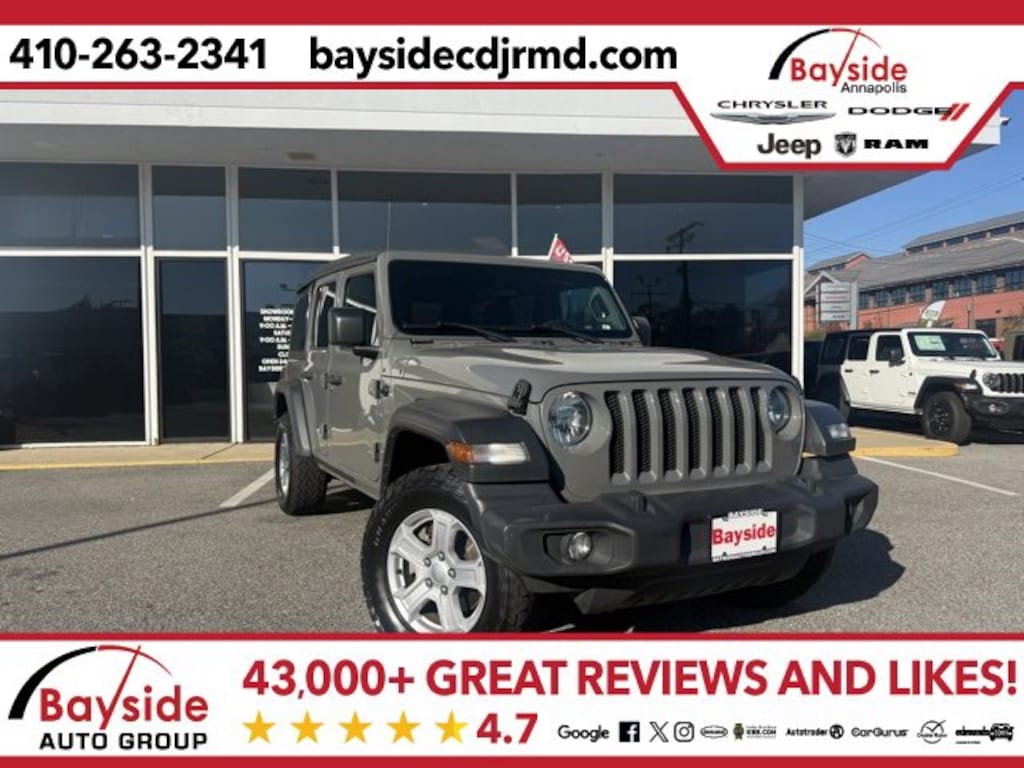 Used 2020 Jeep Wrangler Unlimited Sport SUV