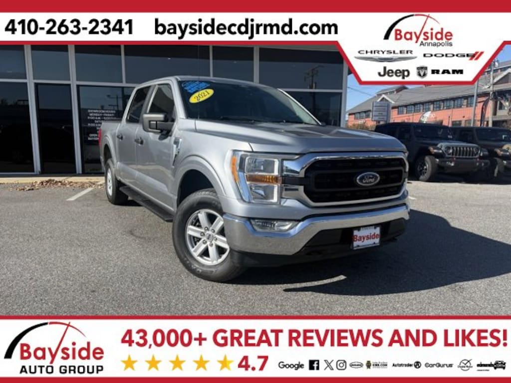 Used 2021 Ford F-150 Truck SuperCrew Cab