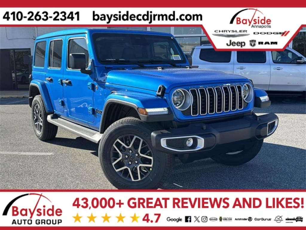 New 2026 Jeep Wrangler 4-DOOR SAHARA Sport Utility