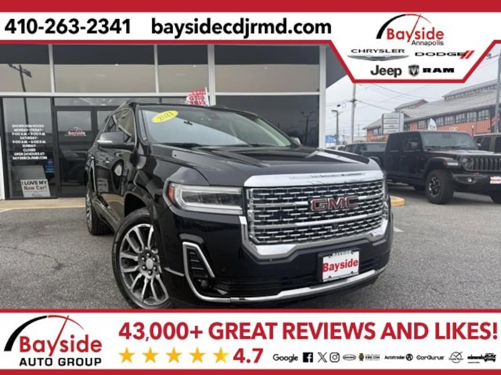 Used 2021 GMC Acadia Denali SUV