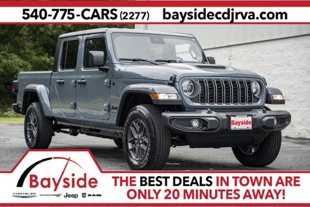 New 2025 Jeep Gladiator SPORT S 4X4 Pickup