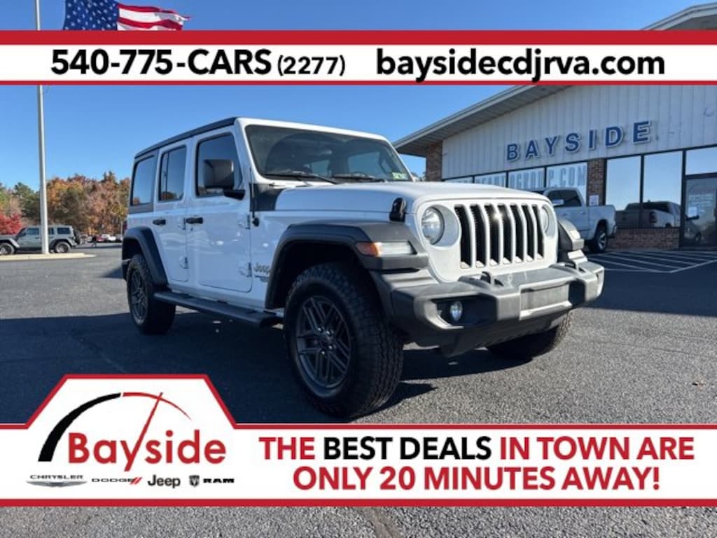Used 2020 Jeep Wrangler Unlimited Sport SUV