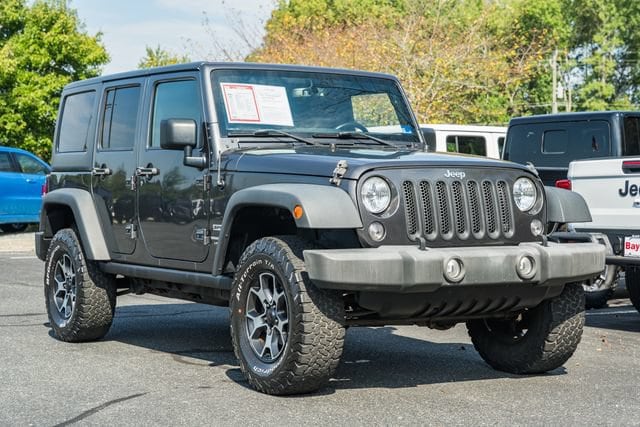 Used 2018 Jeep Wrangler JK Unlimited Sport S with VIN 1C4HJWDG4JL818633 for sale in King George, VA