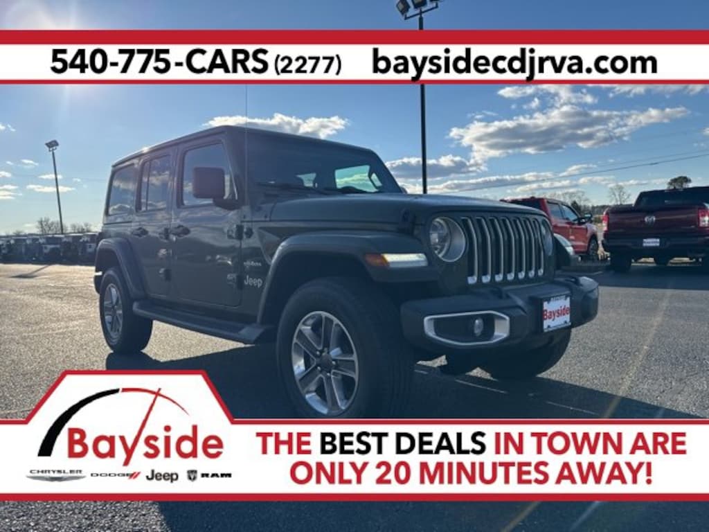 Used 2021 Jeep Wrangler Unlimited Sahara SUV