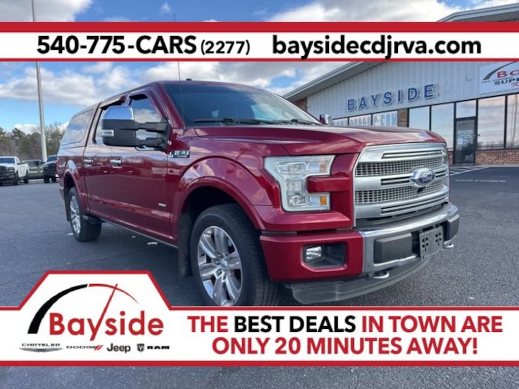 Used 2015 Ford F-150 Truck SuperCrew Cab