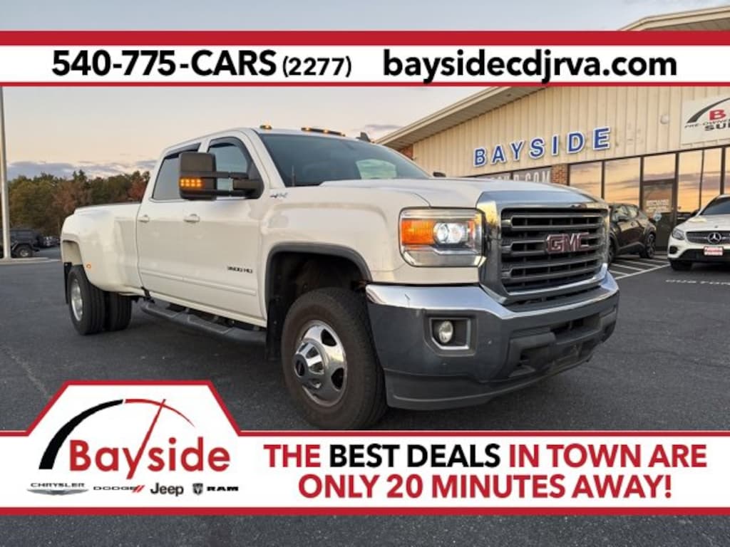 Used 2015 GMC Sierra 3500HD SLE Truck Crew Cab