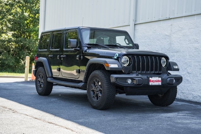 Used 2021 Jeep Wrangler Unlimited Willys with VIN 1C4HJXDN6MW685848 for sale in King George, VA