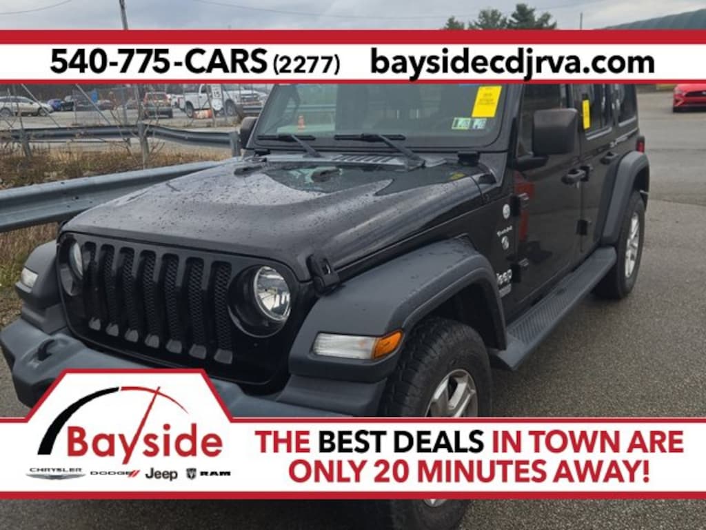 Used 2019 Jeep Wrangler Unlimited Sport 4x4 SUV