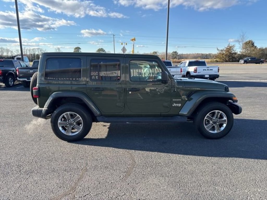 Used 2021 Jeep Wrangler Unlimited Sahara SUV