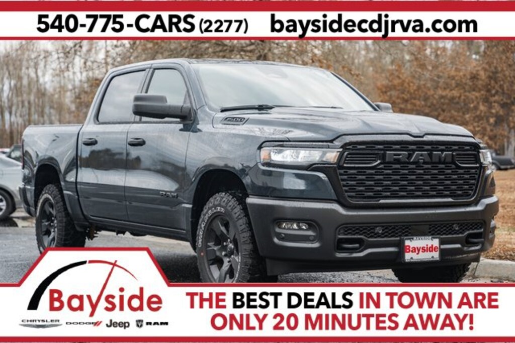 New 2026 Ram 1500 WARLOCK CREW CAB 4X4 5'7 BOX Pickup