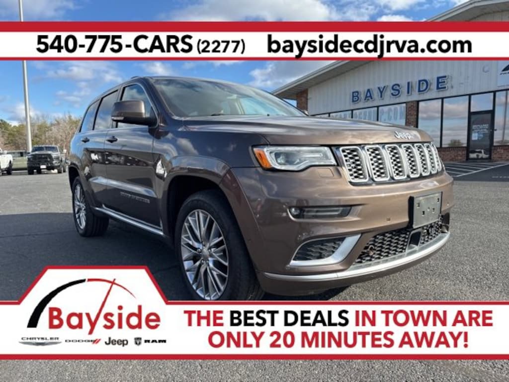 Used 2018 Jeep Grand Cherokee Summit 4x4 SUV