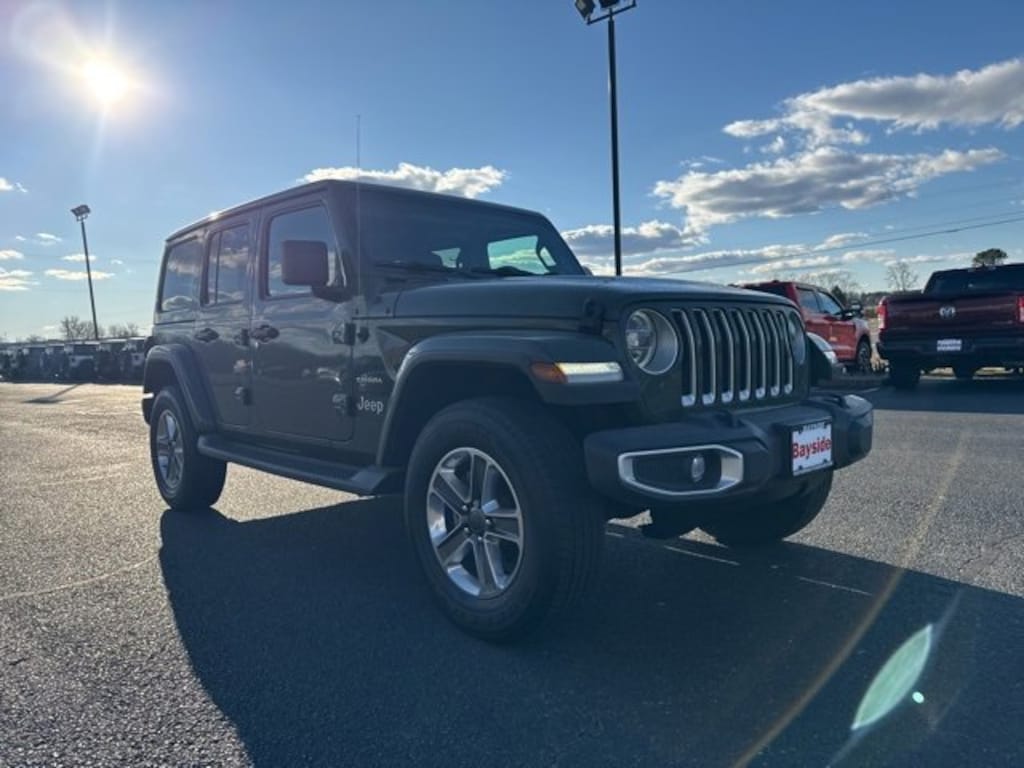 Used 2021 Jeep Wrangler Unlimited Sahara SUV