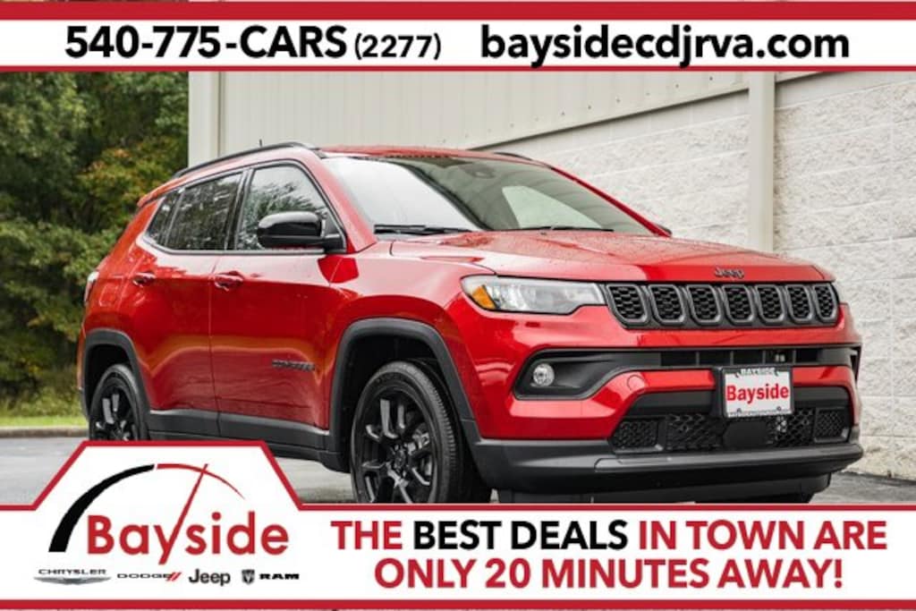 New 2026 Jeep Compass Latitude Altitude Sport Utility