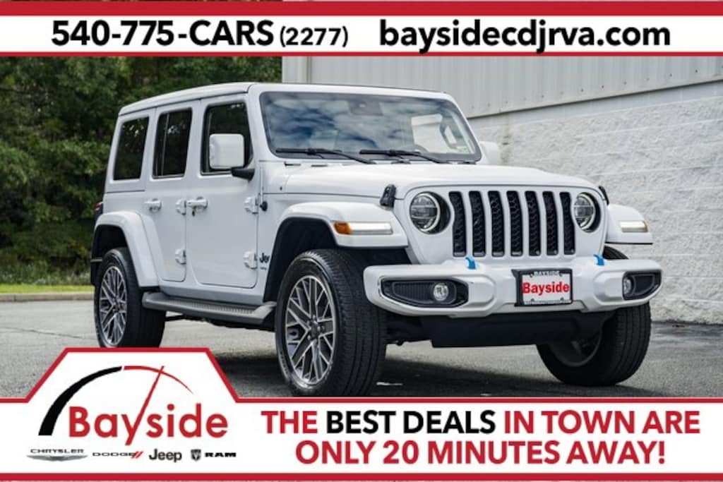 Used 2022 Jeep Wrangler Unlimited 4xe Sahara SUV