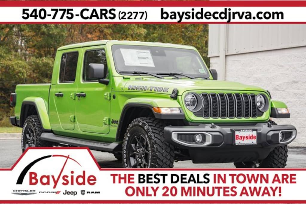 New 2025 Jeep Gladiator HIGH TIDE 4X4 Pickup