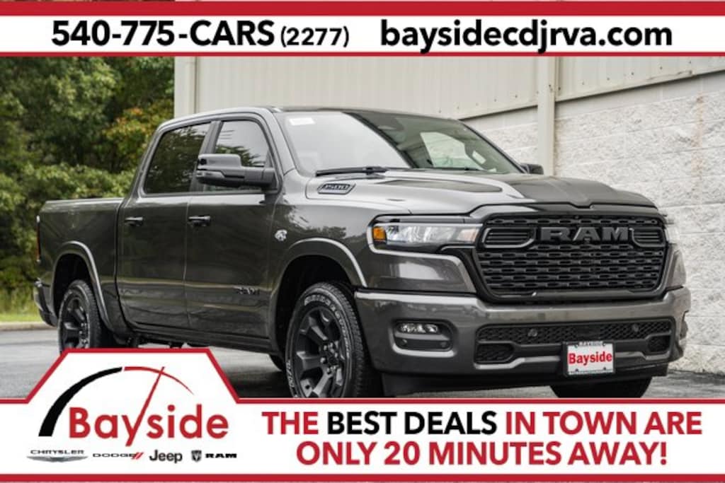 New 2026 Ram 1500 BIG HORN CREW CAB 4X4 5'7 BOX Pickup