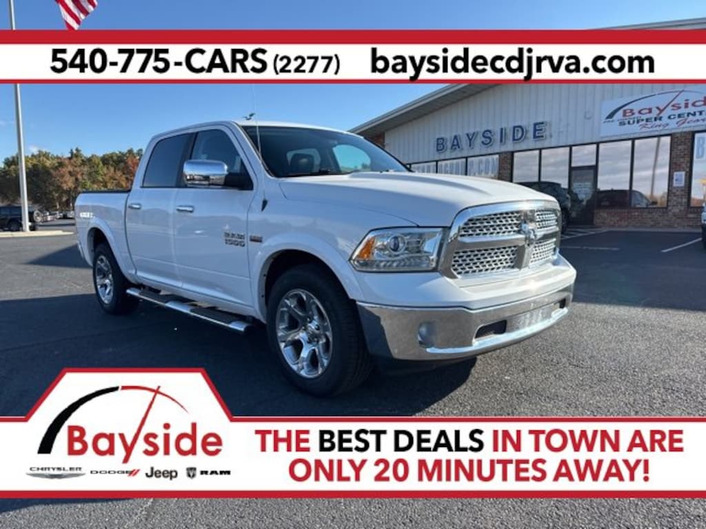 Used 2018 Ram 1500 Laramie Truck Crew Cab