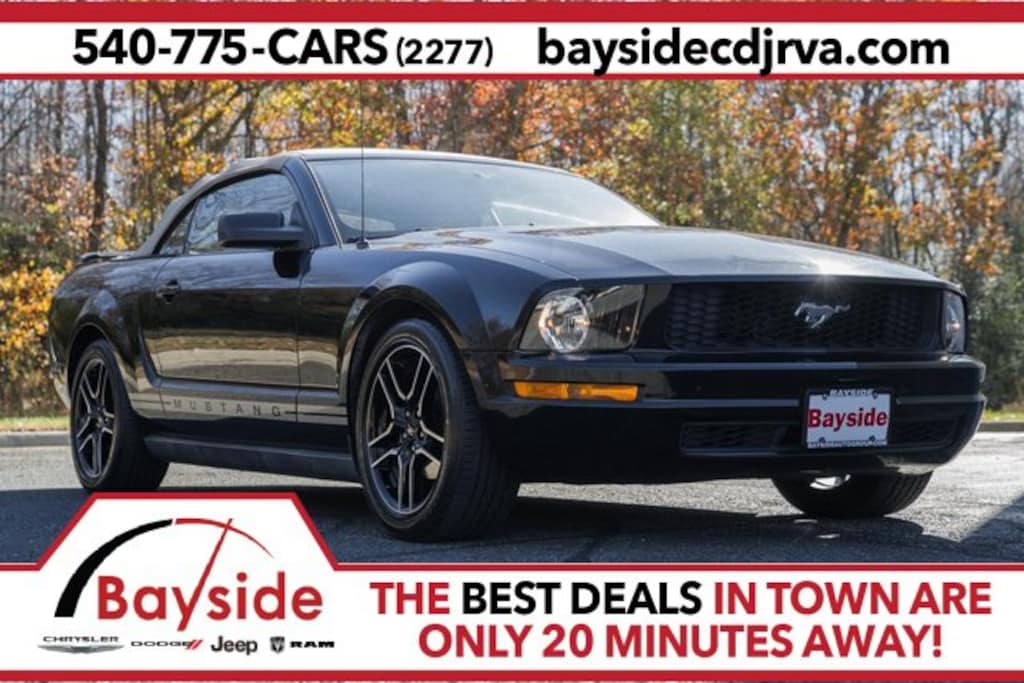 Used 2005 Ford Mustang Convertible