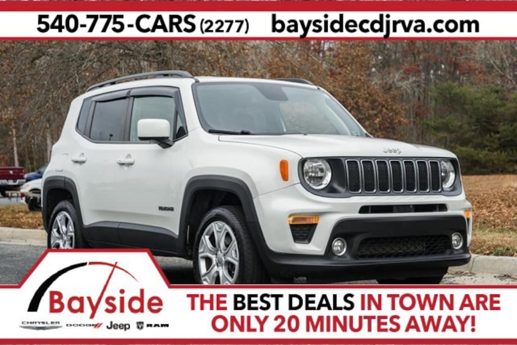Used 2019 Jeep Renegade Latitude 4x4 SUV